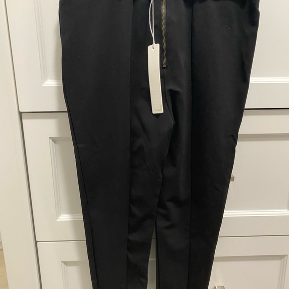 Line and Dot Black Pants Medium - Picture 2 of 4
